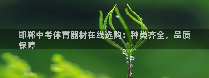 耀世平台代理注册登录不了：邯郸中考体育器材在线选购：