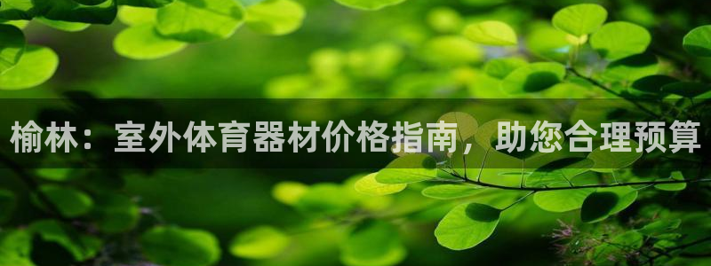 耀世娱乐能不能提现到支付宝：榆林：室外体育器材价格指