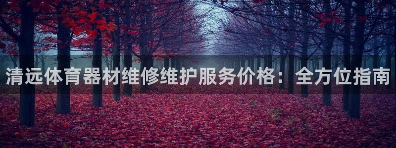 耀世集团是干嘛的企业啊知乎：清远体育器材维修维护服务