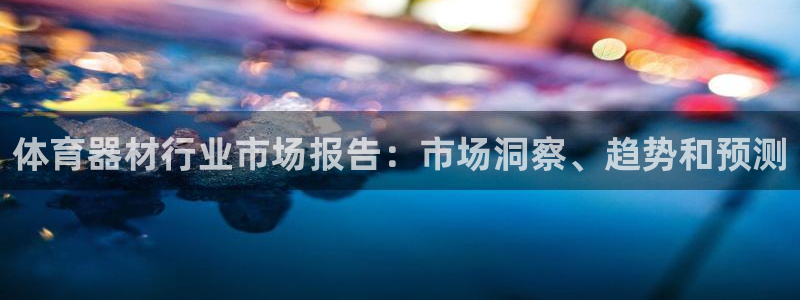 耀世盛典下载：体育器材行业市场报告：市场洞察、趋势和