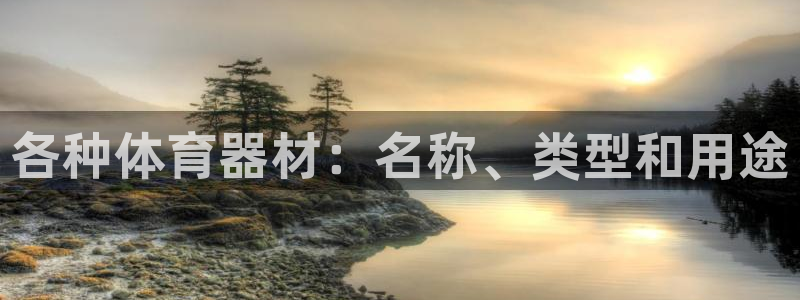耀世平台哪个彩种是公平彩中的：各种体育器材：名称、类