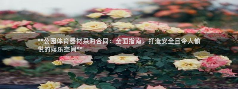 耀世娱乐能不能提现到微信：**公园体育器材采购合同：