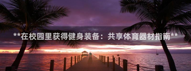 耀世集团董事长：**在校园里获得健身装备：共享体育器