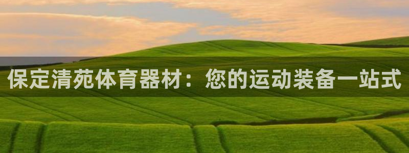 耀世是什么游戏里的人物：保定清苑体育器材：您的运动装